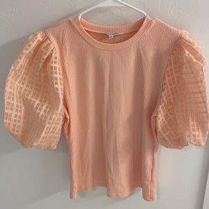 Jealous Tomato Peachy Sleeve Blouse